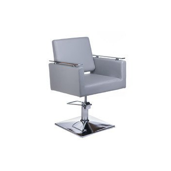 Fotel fryzjerski MILO BH-6333 jasno szary Tanio!